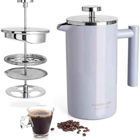 French Press Coffee MakerCoffee Maker With Podless Single-Serve Function