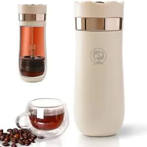 French Press Coffee MakerCoffee Maker With Podless Single-Serve Function